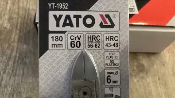 Бокорезы для пластика 180мм max 6мм CrV60 "Yato" Арт: IS-YT-1952