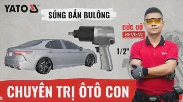 Review | Súng bắn bu lông 2 búa 550Nm YATO (Balan) YT-09511