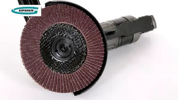 Угловая шлифовальная машина пневматическая G506, GROSS, арт. 57454