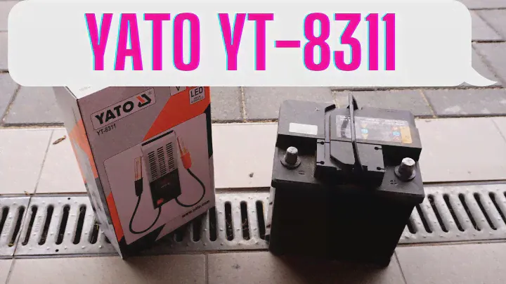 Yato YT-8311 battery tester test - EN