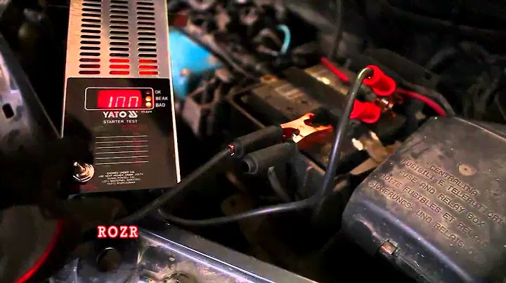 YT 8311 Battery tester Manual